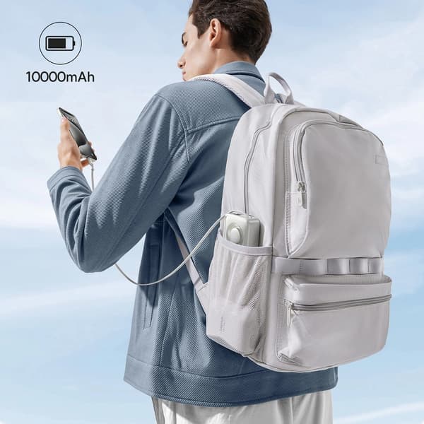 Baseus Free2Pull USB-C -varavirtalähde 10000 mAh 30 W Harmaa (P10073701843-00)