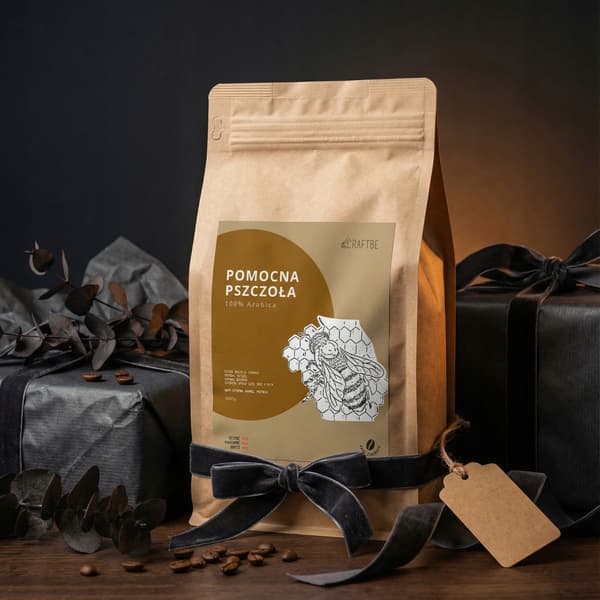 CRAFTBE Kaffebønner Hjælpsom Bi 1kg