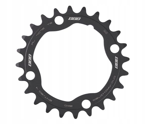 Sram BCR-42X 2x10-gearsæt, 4/80 klinge