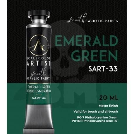 SART-33 Skala Farve Kunst Lys Smaragdgrøn