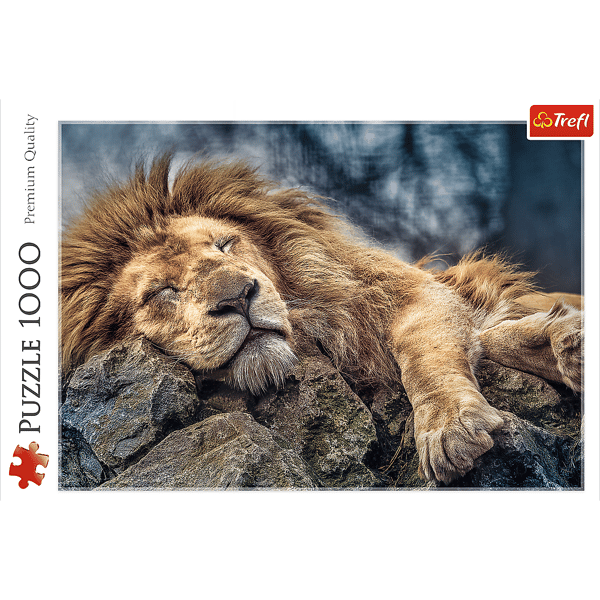 10447 "1000" - Sovande lejon