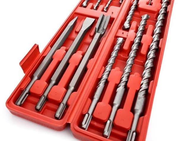 Set 9 borrbitar S4 + 3 mejslar SDS+ KD10206