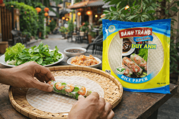 DUY ANH | Rispapper för vårrullar | 400 g