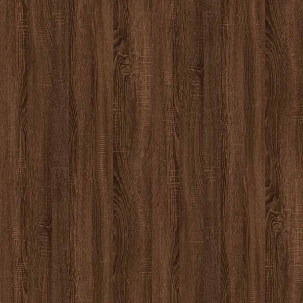 vidaXL sofabord brunt egetræ 60x44,5x45 cm