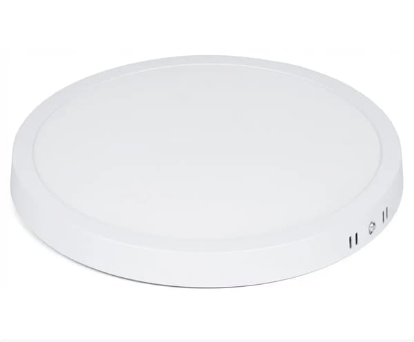RUND VIT VÄGGLAMPA YTMONTERING LED-TAKPANEL 6W 4000K