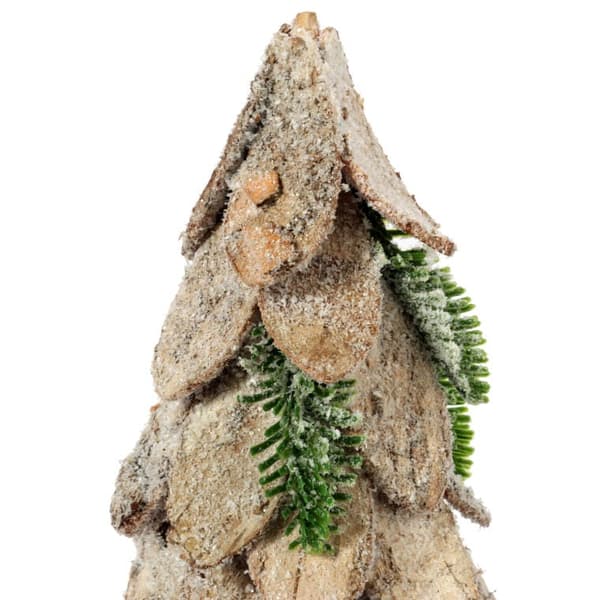 Träjuldekoration - Julgran 30 cm