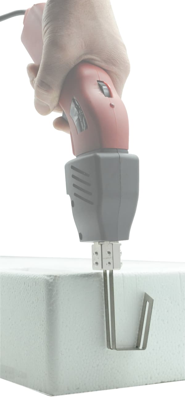 Styrofoam kniv rektangel