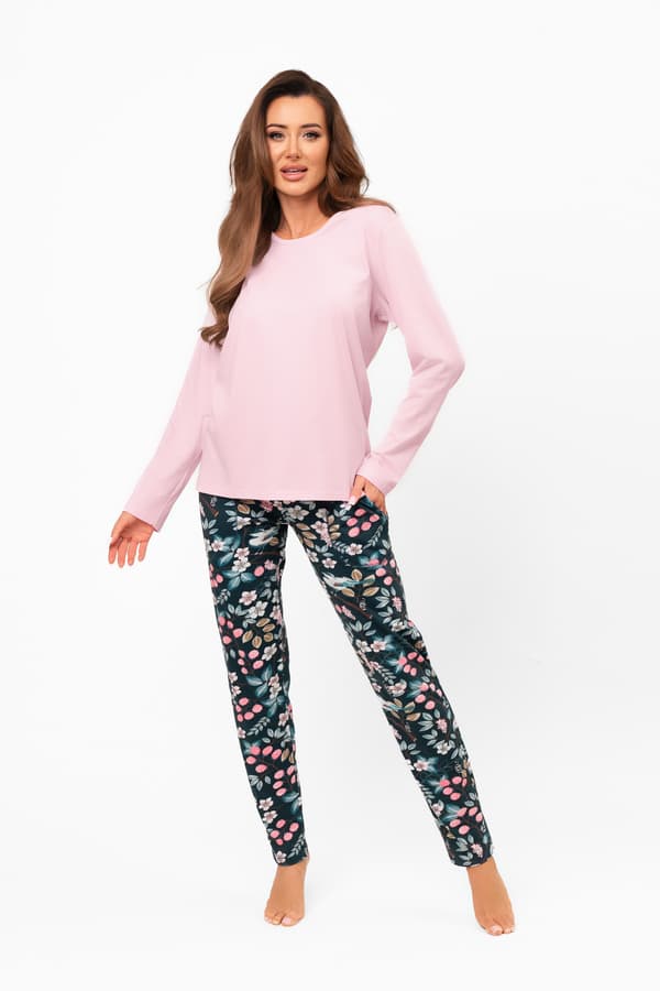 Dampyjamas med lång ärm, långbyxor Marisal M