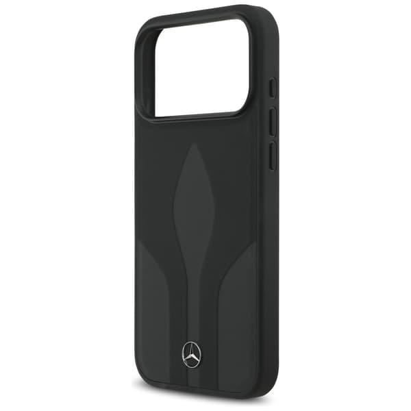 Mercedes The Move MagSafe-etui i læder til iPhone 17 Pro Max, sort