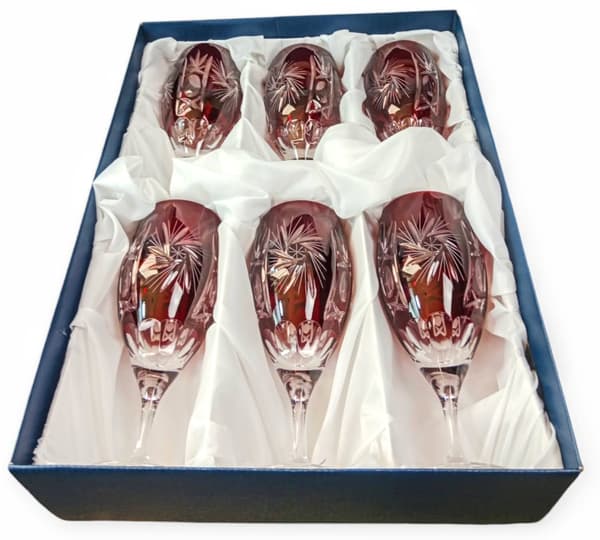 Ruby Crystal ölglas 500 ml olivkvarn