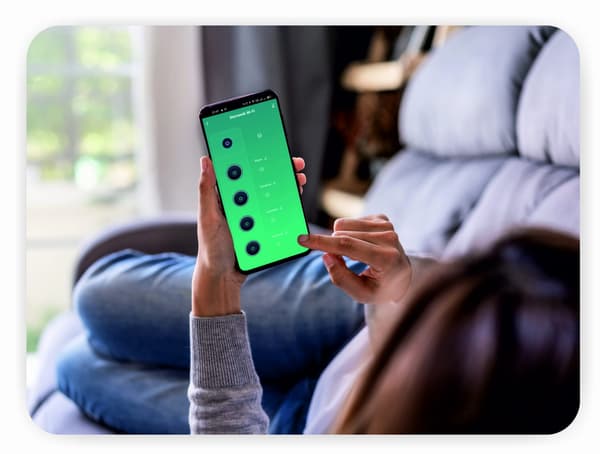 Tuya 8-kanals CH8W Wi-Fi gulvvarmestyring