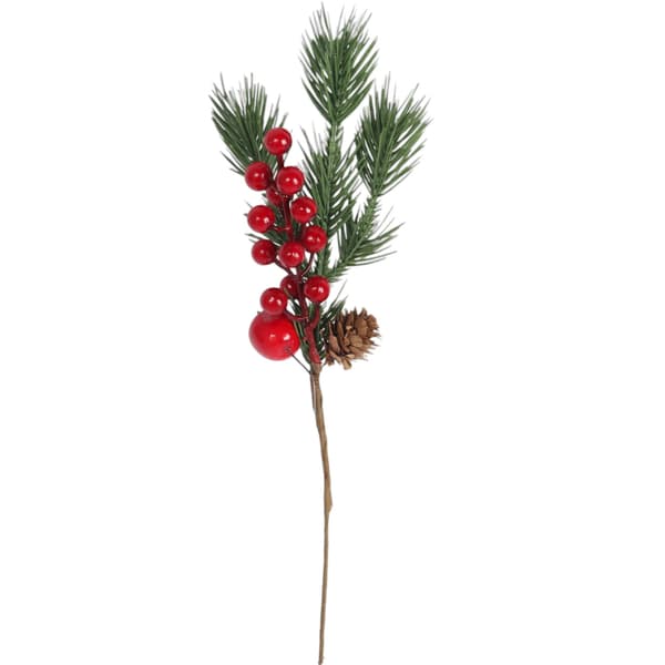 Dekorativ julgren konstgjord askgren 35 cm