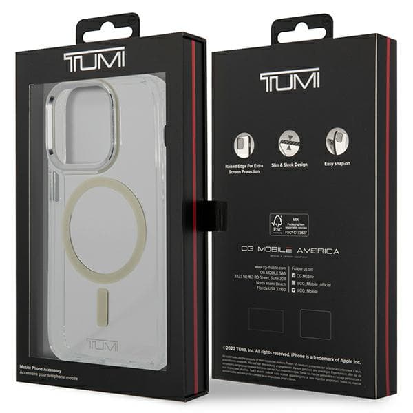 Tumi MagSafe -kotelo iPhone 14 Pro Maxille, kirkas