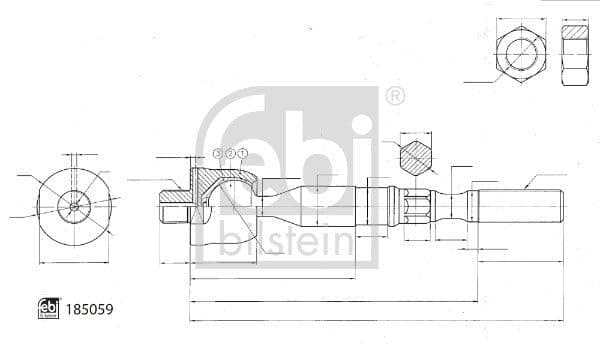 FEBI BILSTEIN FE185059 raidetanko