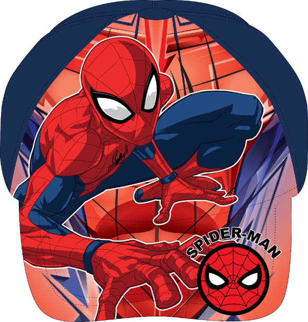 SPIDER-MAN BASEBALL CAP til drenge marineblå 54 D033P