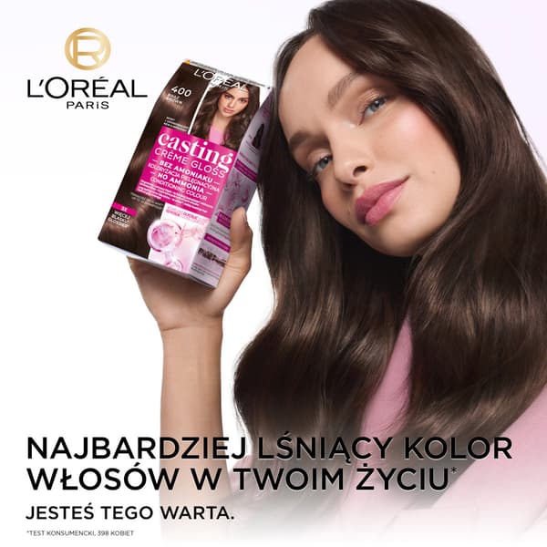 Loreal Casting Creme Gloss -hiusväri - 554 Tulinen suklaa (48ml, 72ml, 60ml)