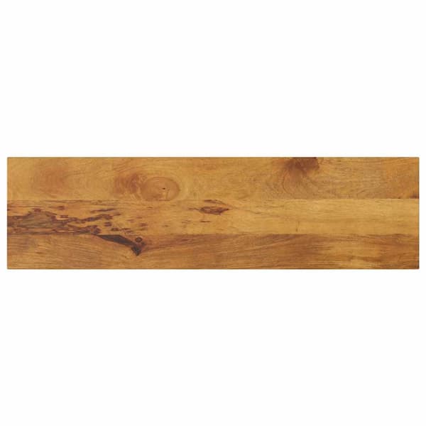 vidaXL bordplade 110x20x3,8 cm rektangulær massiv mangotræ
