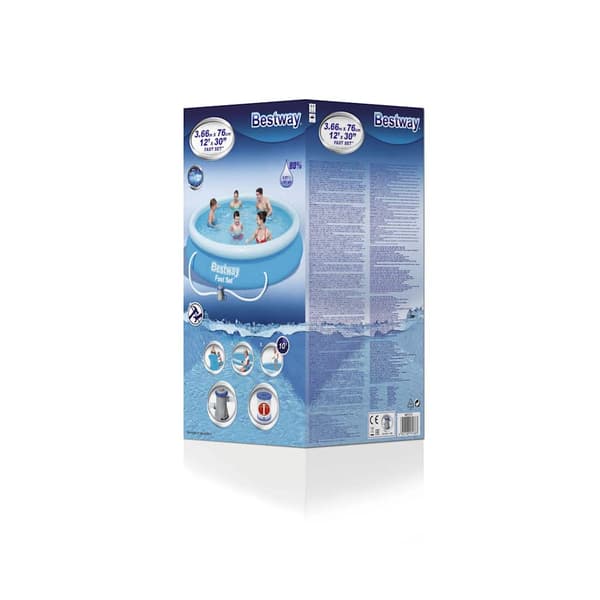 Bestway Fast Set Pool med tilbehør, 366 x 76 cm, 57274