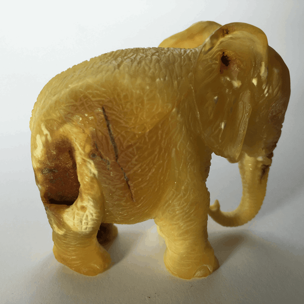 Elefant - Baltisk rav smykker