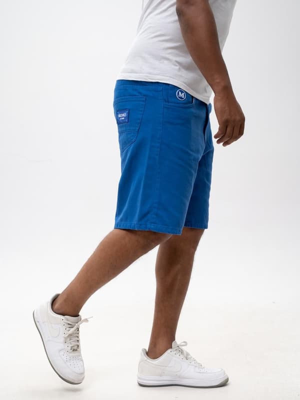 MyStars Washing Basic 29 Blå Herrjeansshorts