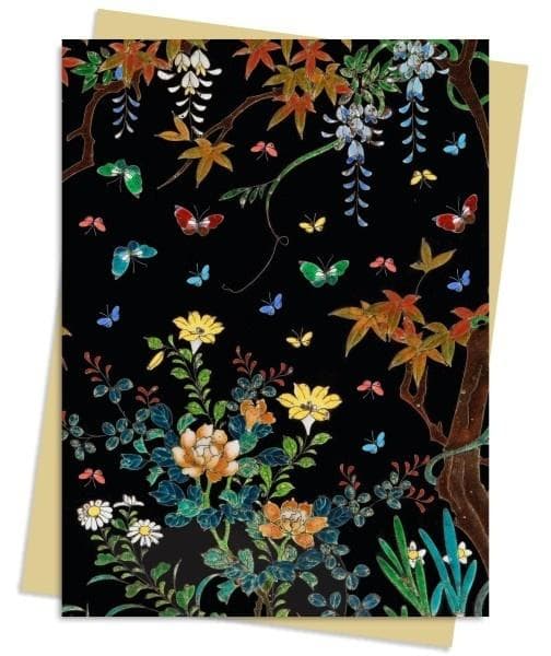 Broschyr B6 Blommor och fjärilar Ashmolean Museum