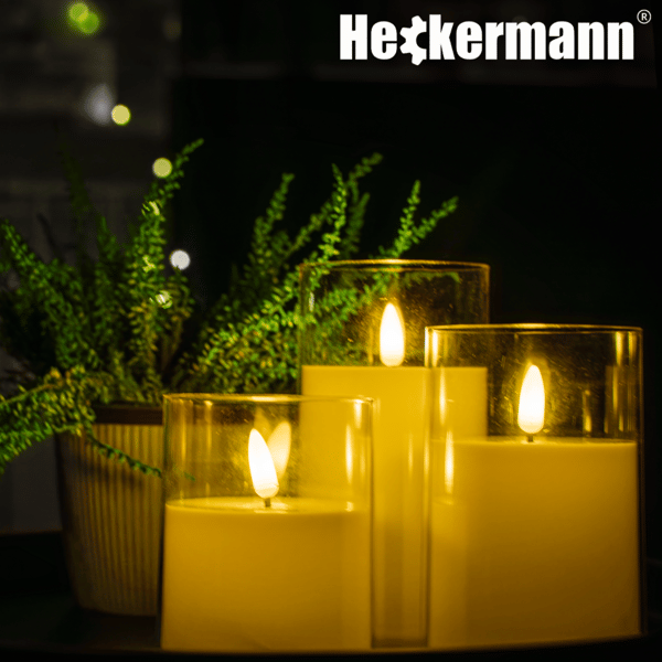 Heckermann 16400 LED-ljus 3 st