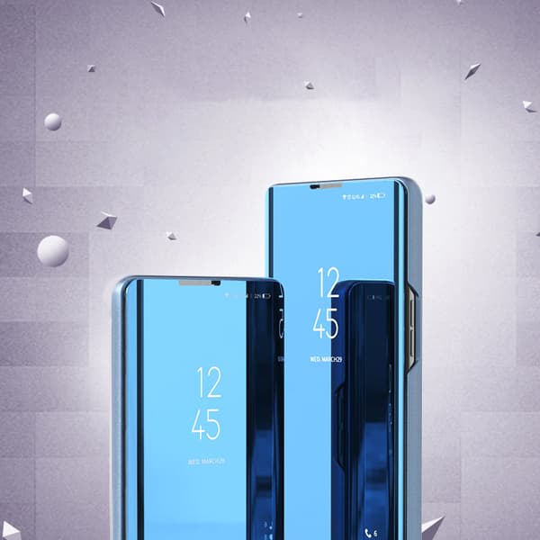 Samsung Galaxy A22 4G Clear View-cover - Sort