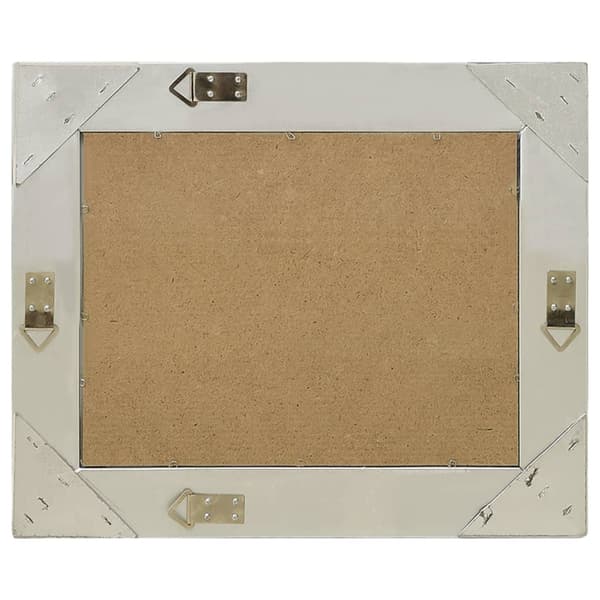 vidaXL Barock väggspegel 50x40 cm silver