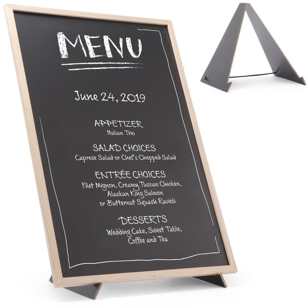MENU-mainostaulu jalustalla 40x60 cm - Hendi 664131