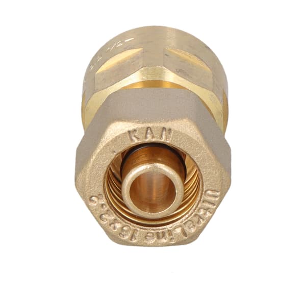 UltraLINE messing skrueforbindelse - 16 G1/2"