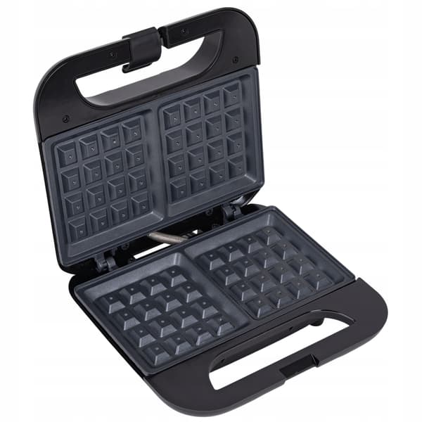 SORT VAFFELMAGER 2 SPRØDE VAFLER NON-STICK BELÆGNING