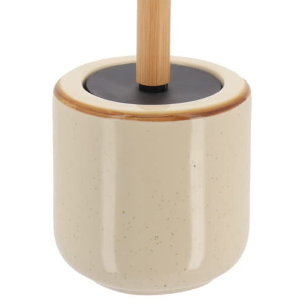 Elva beige toalettborste