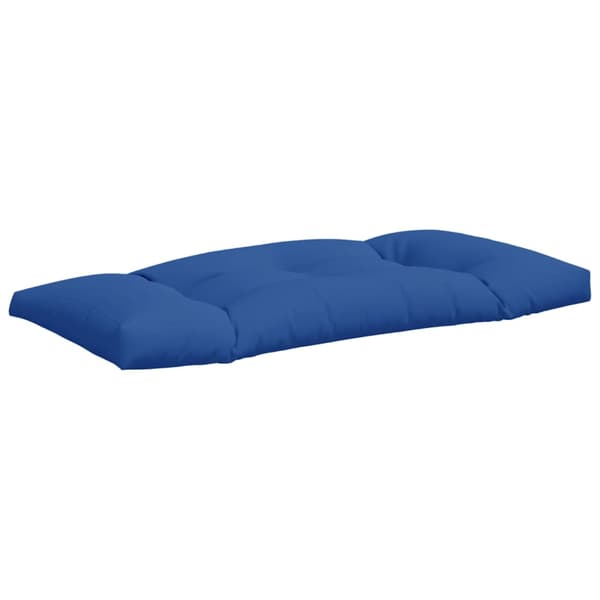 vidaXL pallehynder til sofa, sæt med 2, blå, stof