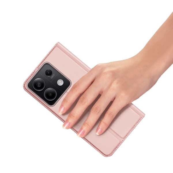 Dux Ducis-etui til Xiaomi Redmi Note 13 5G, Skinpro, rosaguld