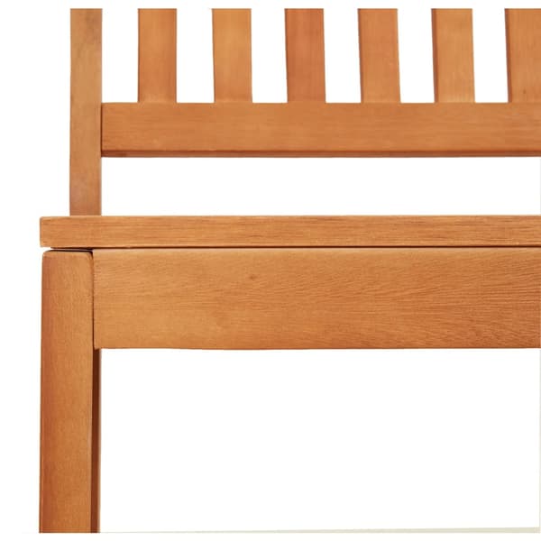 vidaXL havebænk 80 cm massivt eukalyptustræ