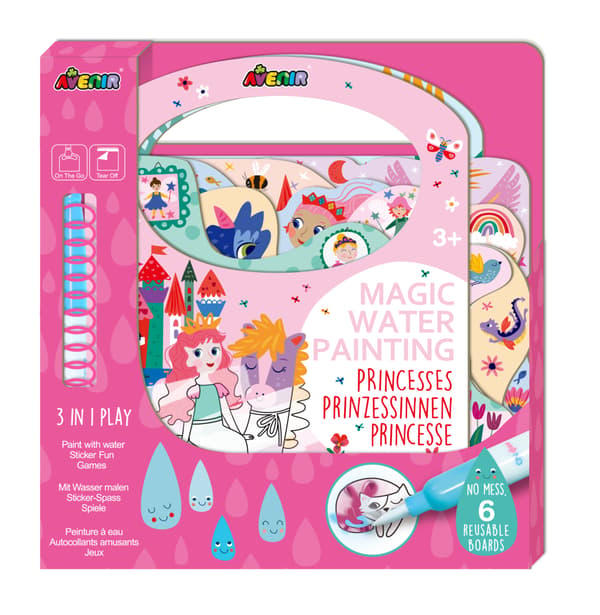 Magisk vandmaleri. Prinsesse