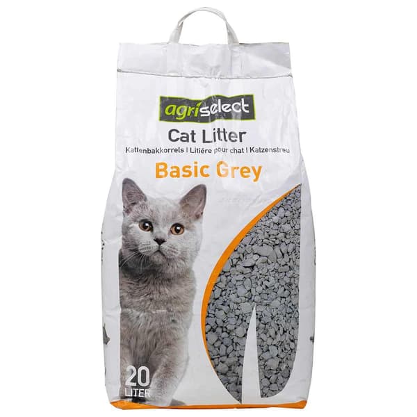 vidaXL Groft Bentonit Kattegrus 20 l
