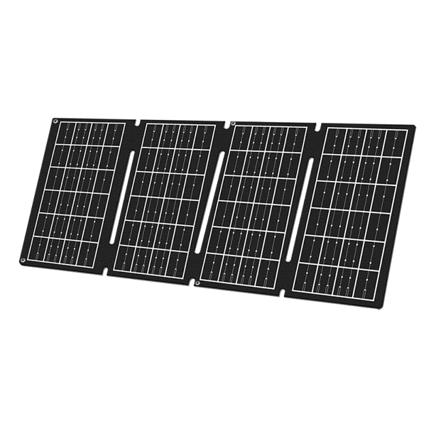 Hopfällbar solpanel 15W solladdare USB-C USB-A LogiLink IP65