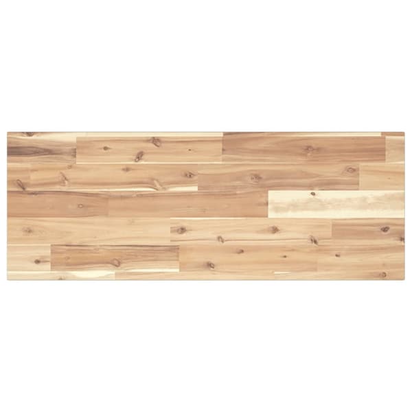 vidaXL bordplade 100x30x2 cm rektangulær massiv akacietræ