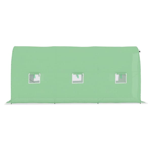 vidaXL Trädgårdsväxthus, 9 m², 4,5 x 2 x 2 m