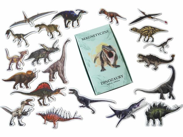 Magneter - pap Jeg møder dinosaurer
