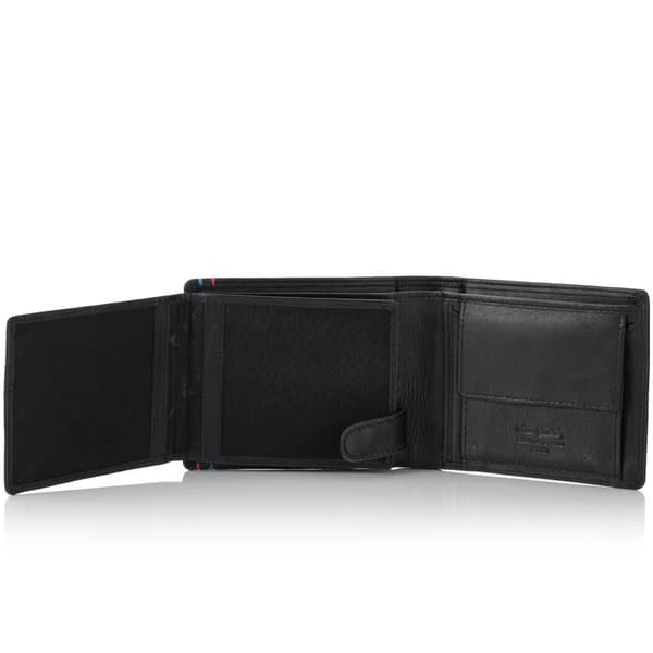 Pierre Cardin herrplånbok i läder med sömmar YS606 324