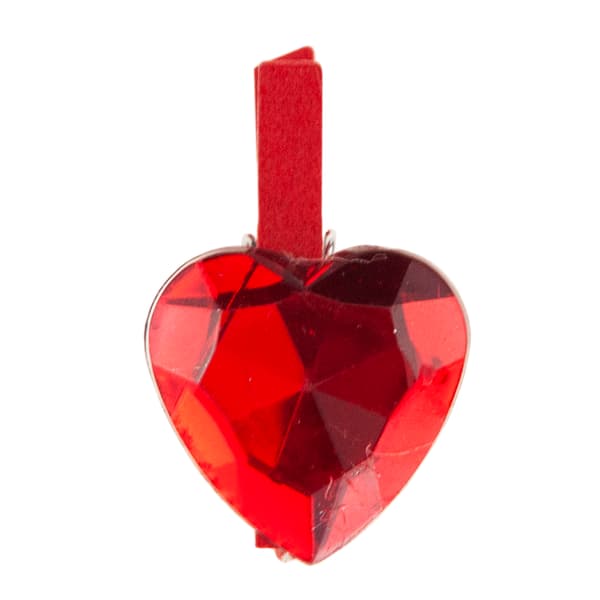 TG44598 HJERTEKLIPS DEKORATION DEKORATIVE HJERTEKLIPS VALENTINSDAG BRYLLUP