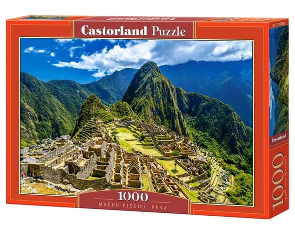 1000-brikkers puslespil. Machu Picchu, Peru