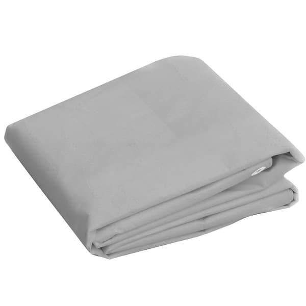 vidaXL Pressu, 260 g/m², 4x4 m, harmaa, HDPE