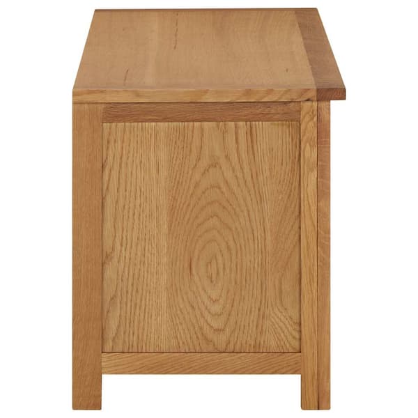 vidaXL skohylde 90x37x45 cm massivt egetræ