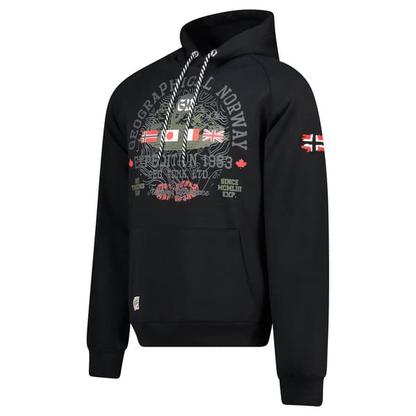 Geographical Norway Gexpe svart herrtröja XL