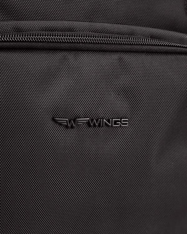 BRANT WINGS Herrerygsæk til 17-tommer bærbar computer, 22L, sort