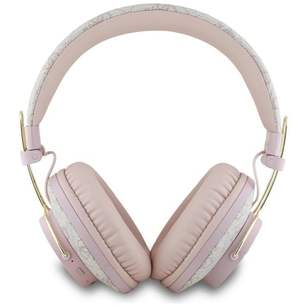 Guess Bluetooth ENC Metal 4G -kuulokkeet, pinkit