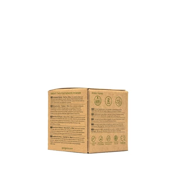 Tea Tree örtmineraltandkrämpulver 60 ml Georganics